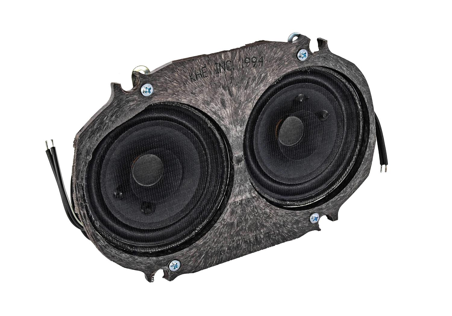 Dual Dash Speakers for 1955-1959 Chevrolet and GMC Truck [Diameter: 3.500 in.]