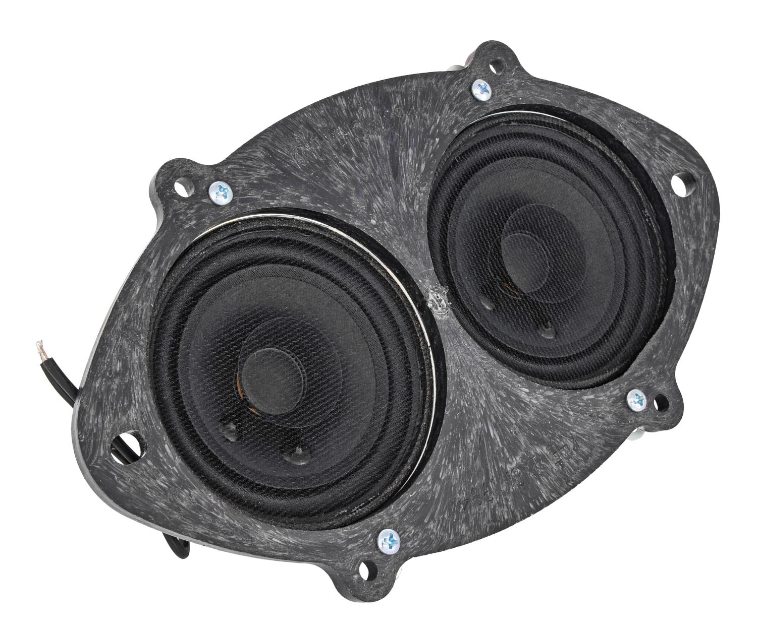 Dual Rear Seat Speakers for 1964-1966 Ford Thunderbird [Diameter: 3.500 in.]