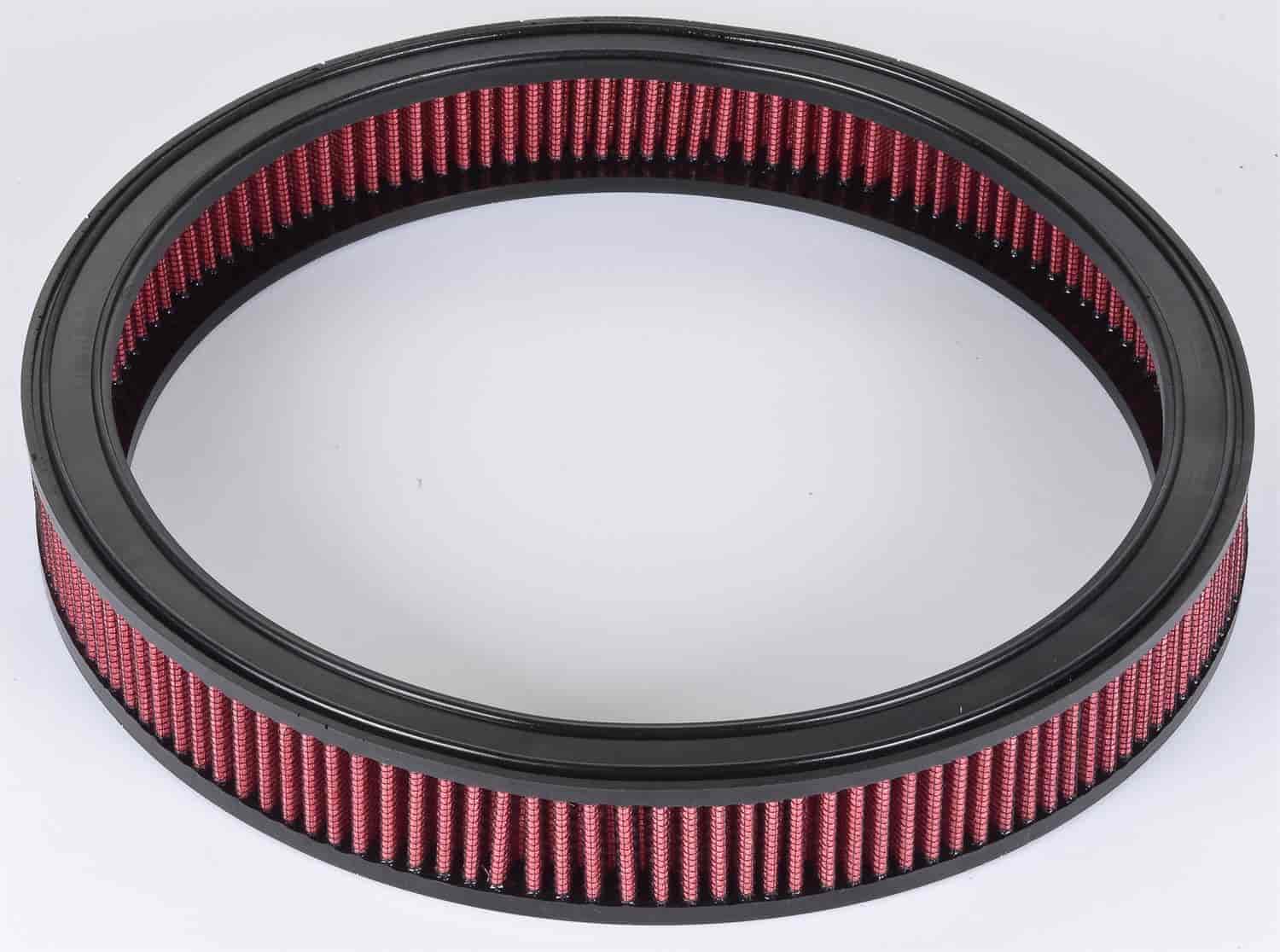 Cotton Air Filter Element [14 in. x 2 in. Red]