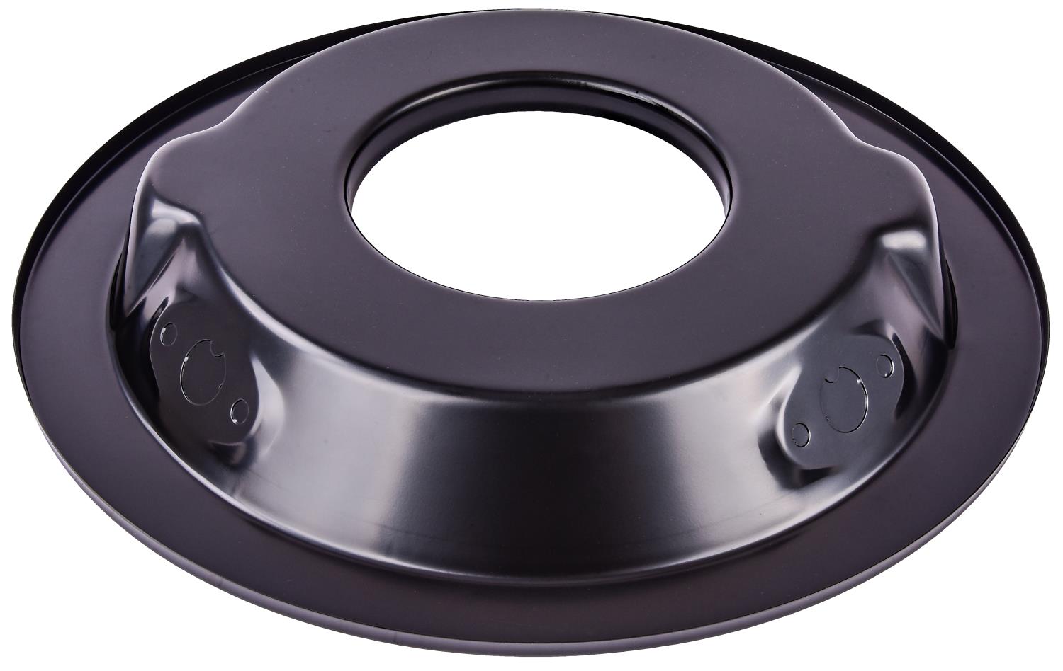 14 in. Air Cleaner Dropped Base 5 1/8 in. Centered Opening [Black Powder-Coated]