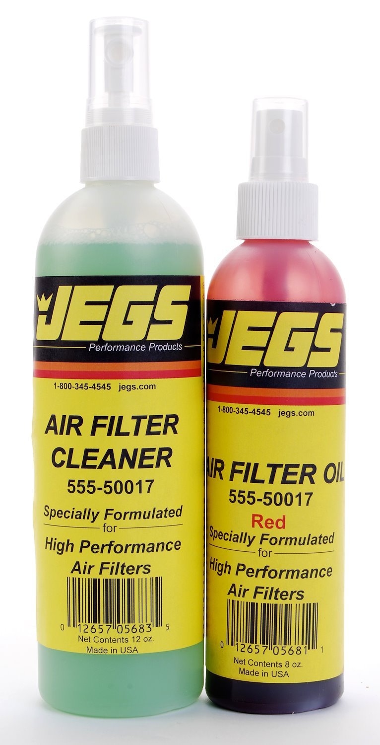 Air Filter Cleaner and Oil Kit Red
