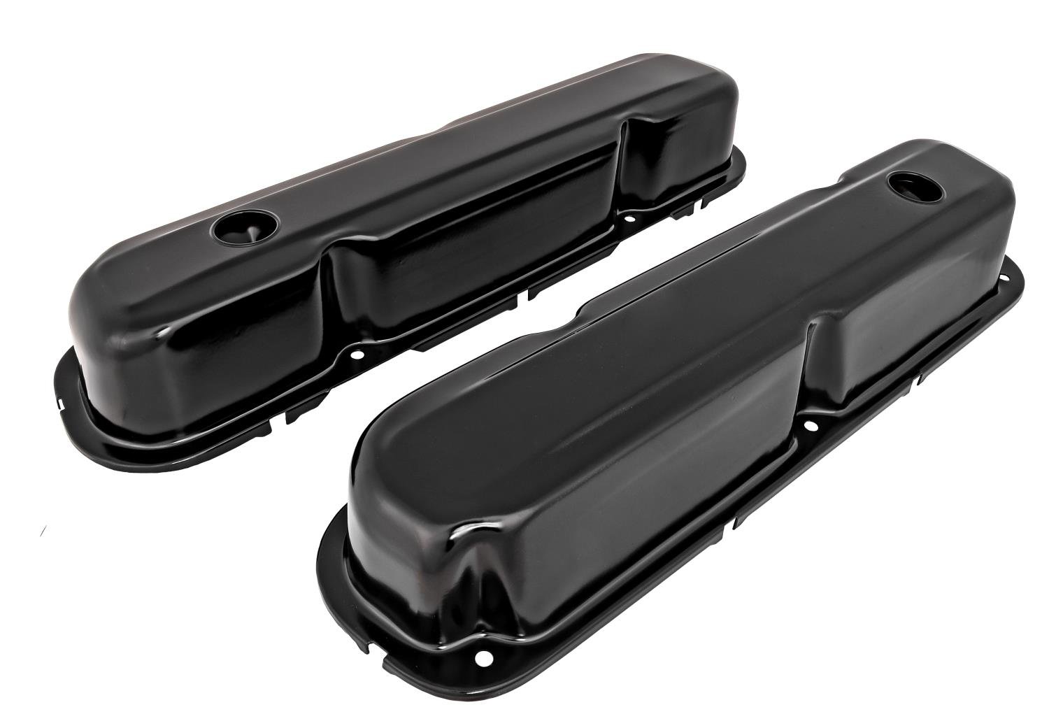 Stamped Steel Valve Covers for Small Block Chrysler [Black]