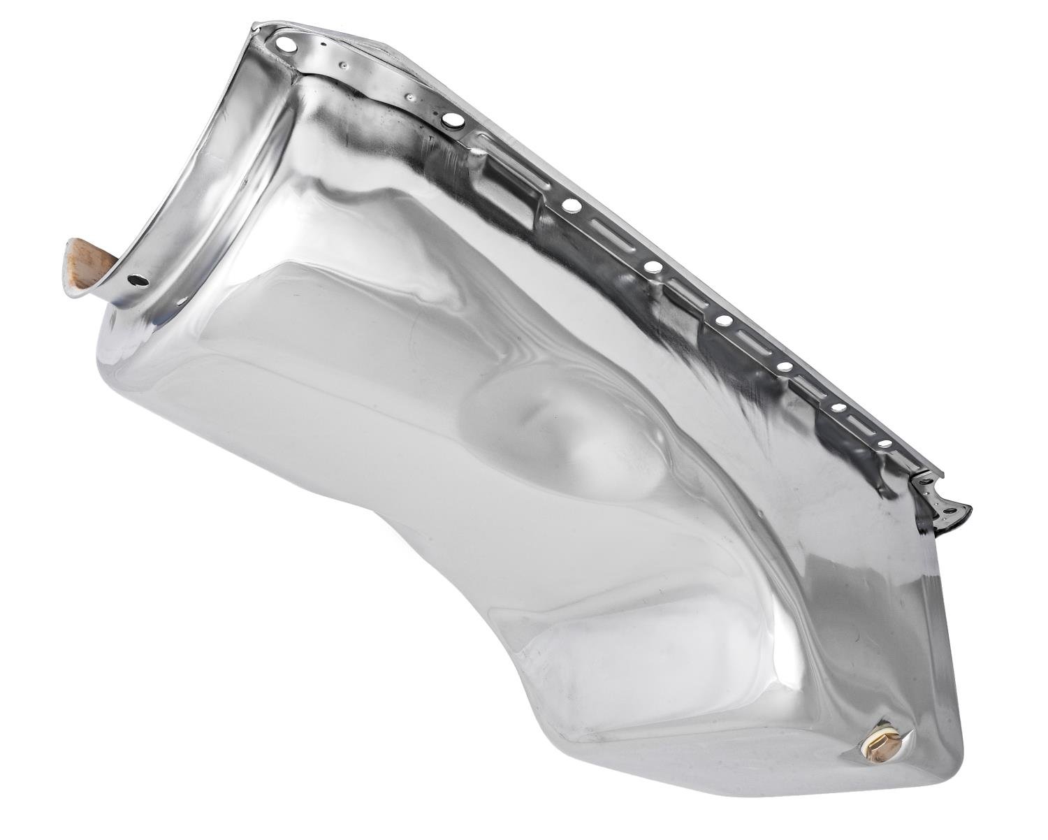 Stock-Style Replacement Oil Pan for 1965-1990 Big Block Chevy Mark IV [Chrome Finish]