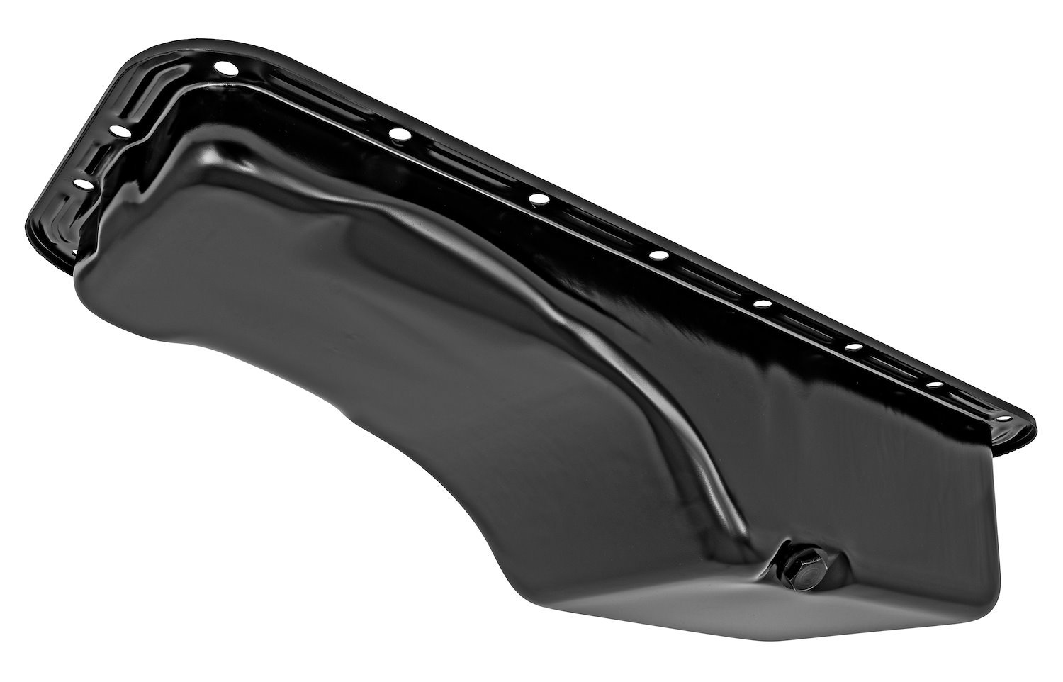 Stock-Style Replacement Oil Pan for 1958-1971 Ford FE 352-428 ci. Engines [Black]