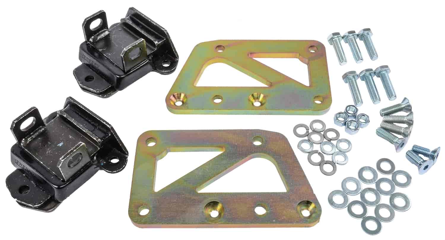 GM LS Engine to Small Block Chevy Chassis Swap Kit [Rubber Mounts]