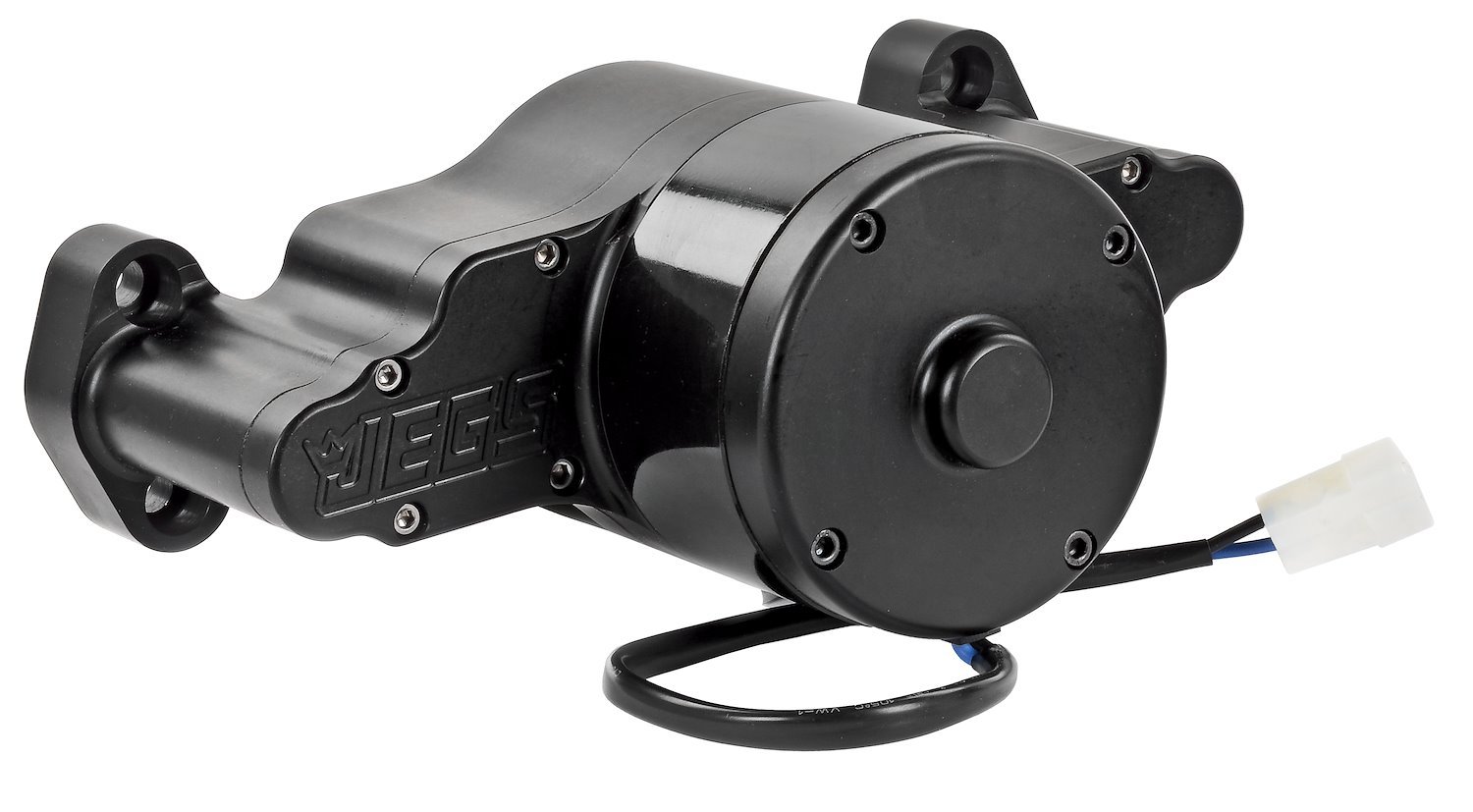 Electric Water Pump Small Block Chevy [50 GPM, Black Anodized]