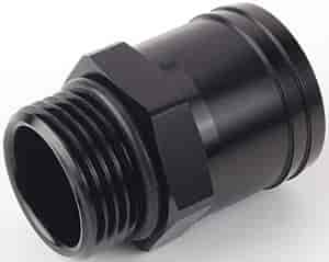 Pump Inlet Fitting Black Anodized