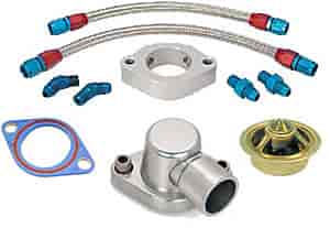 Small Block Chevy Water Bypass Kit With Water Neck