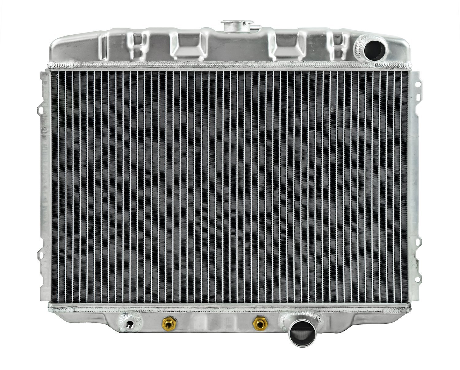 Reproduction Aluminum Radiator for 1967-1970 Ford Mustang w/ Small Block [With Air Conditioning]
