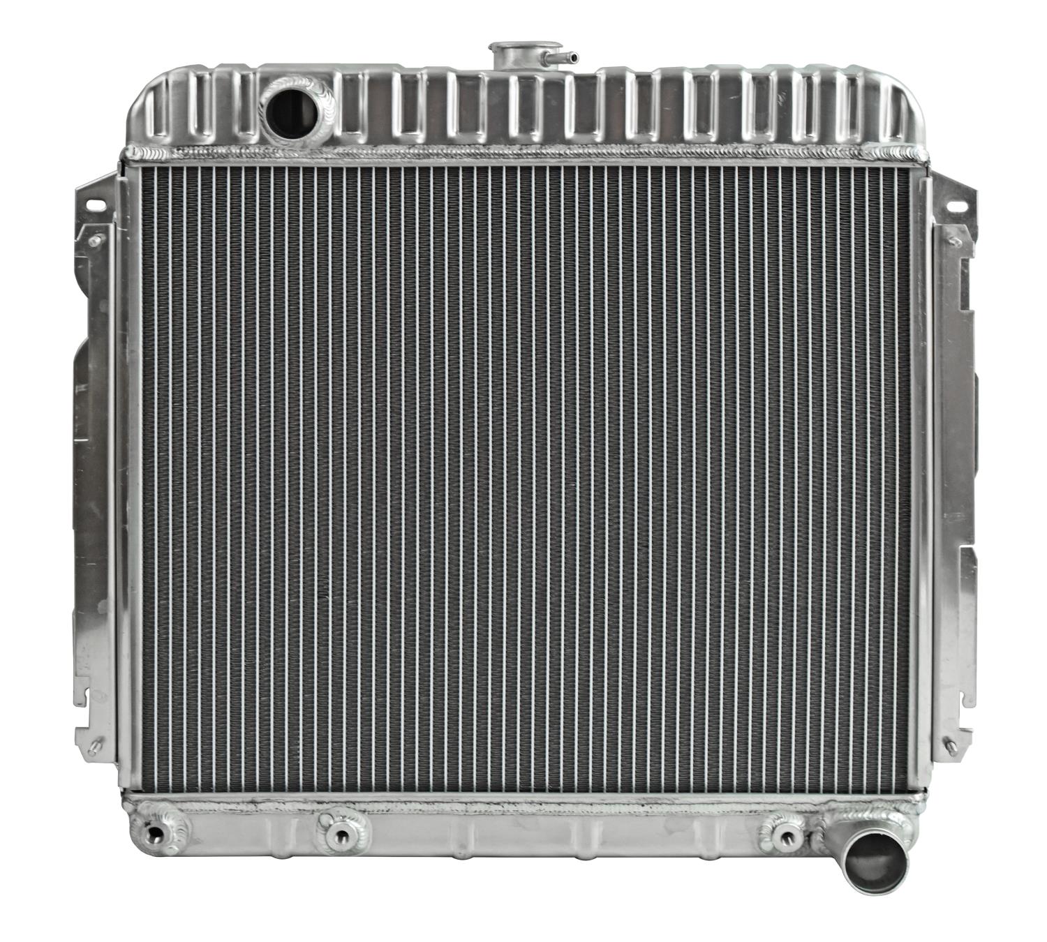 Reproduction Aluminum Radiator for Select 1970-1972 Mopar B & E Bodies With Small Block