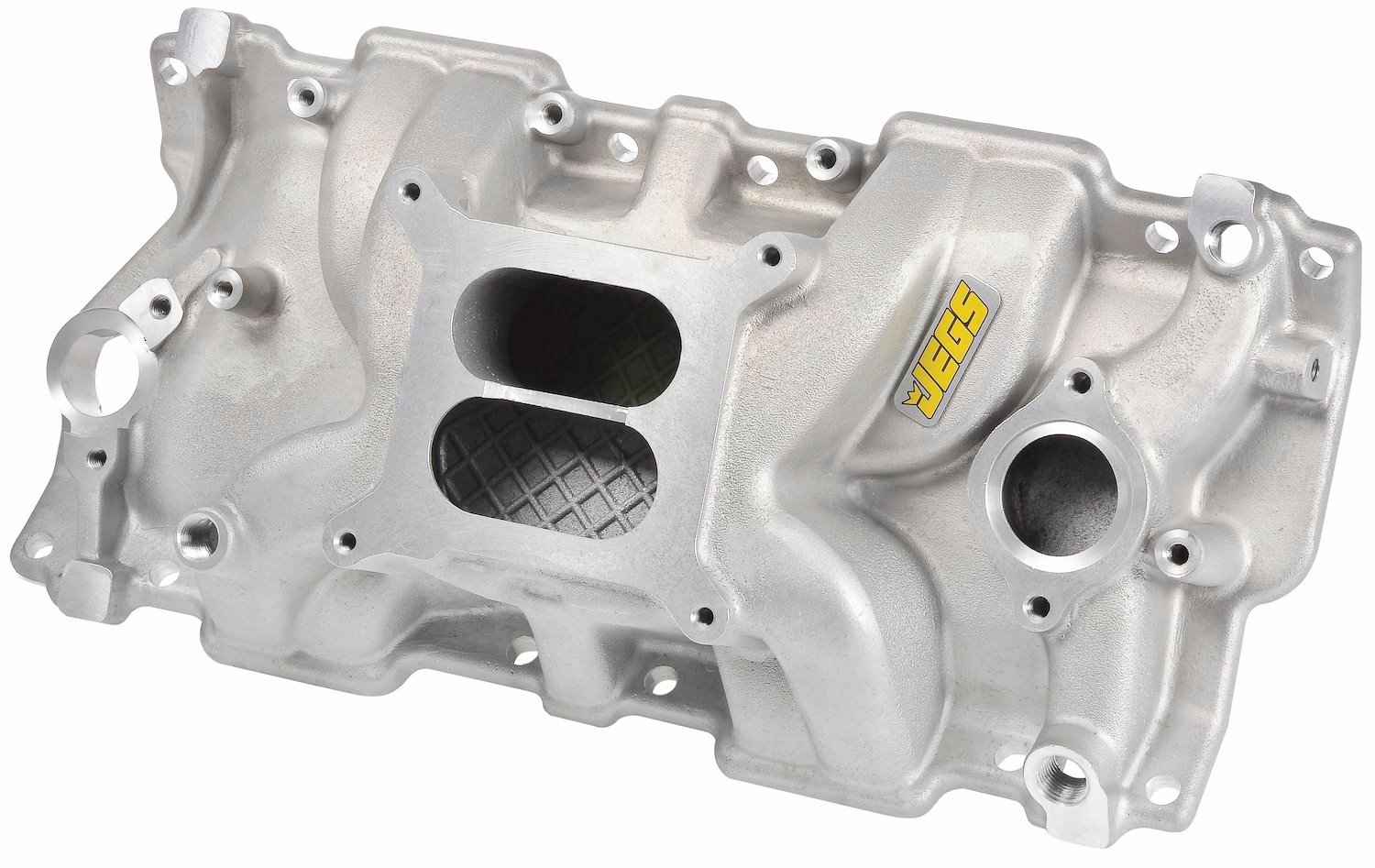Intake Manifold for 1955-1986 Small Block Chevy 262-400 ci [Dual Plane, Natural]