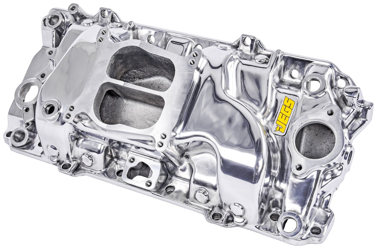 Intake Manifold for 396-502 Big Block Chevy, Dual Plane [Oval Port, Polished]