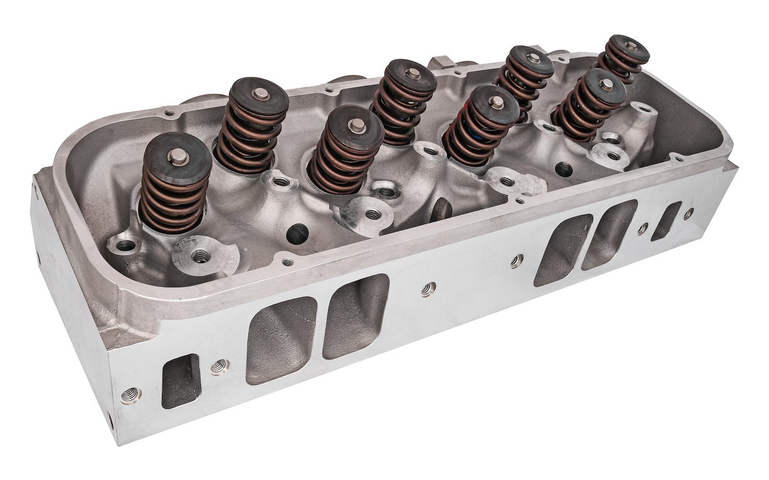 Big Block Chevy Aluminum Cylinder Head for use with Hydraulic Roller Cam [335 cc Intake Ports, Straight Angle Spark Plugs]