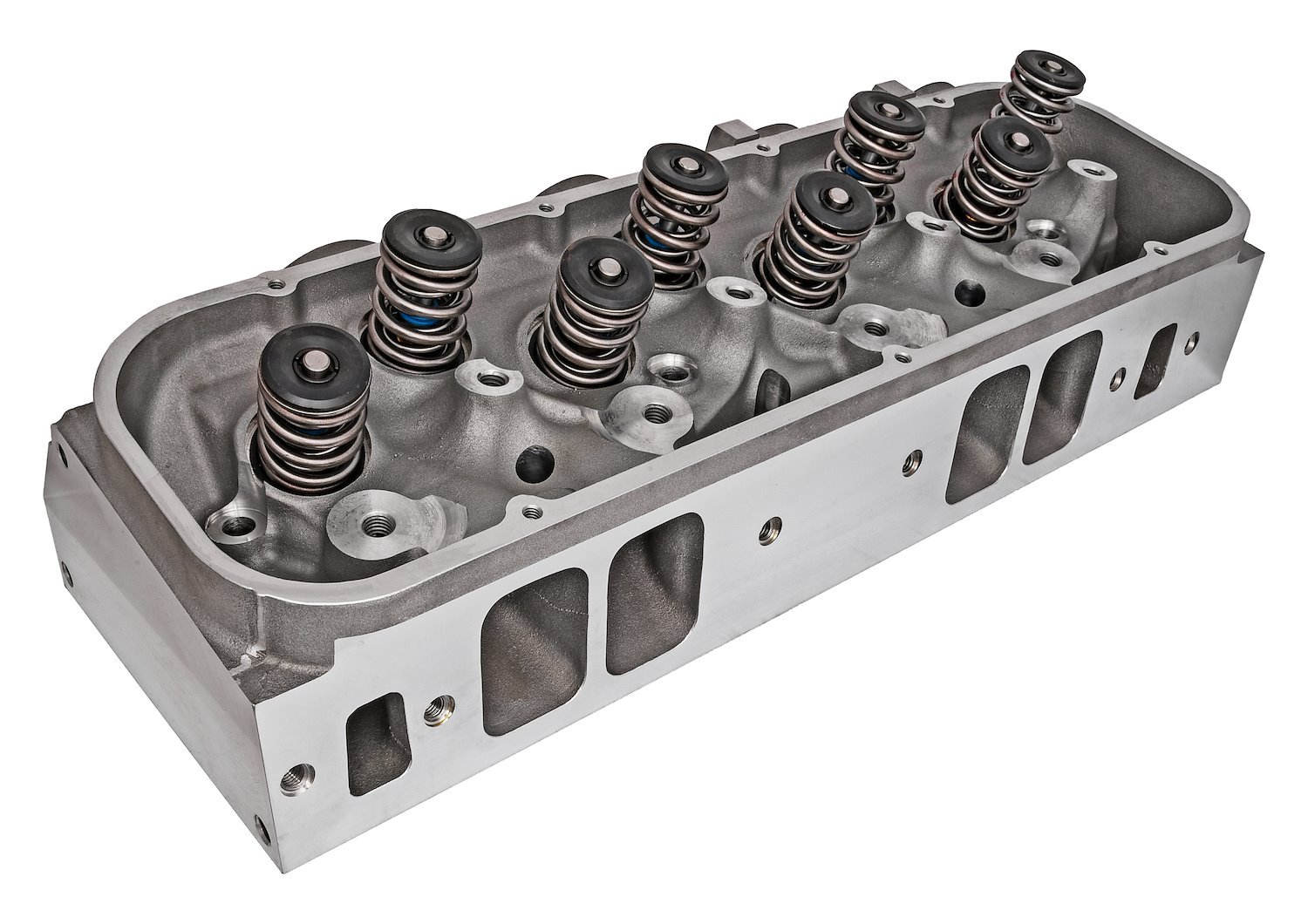 Big Block Chevy Aluminum Cylinder Head for use with Hydraulic Flat Tappet Cam [335 cc Intake Ports, Straight Angle Spark Plugs]