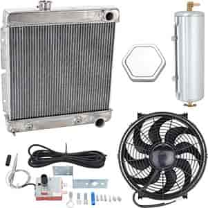 Ready Fit Aluminum Radiator System 1964-66 Mustang (down flow) 289, automatic transmission