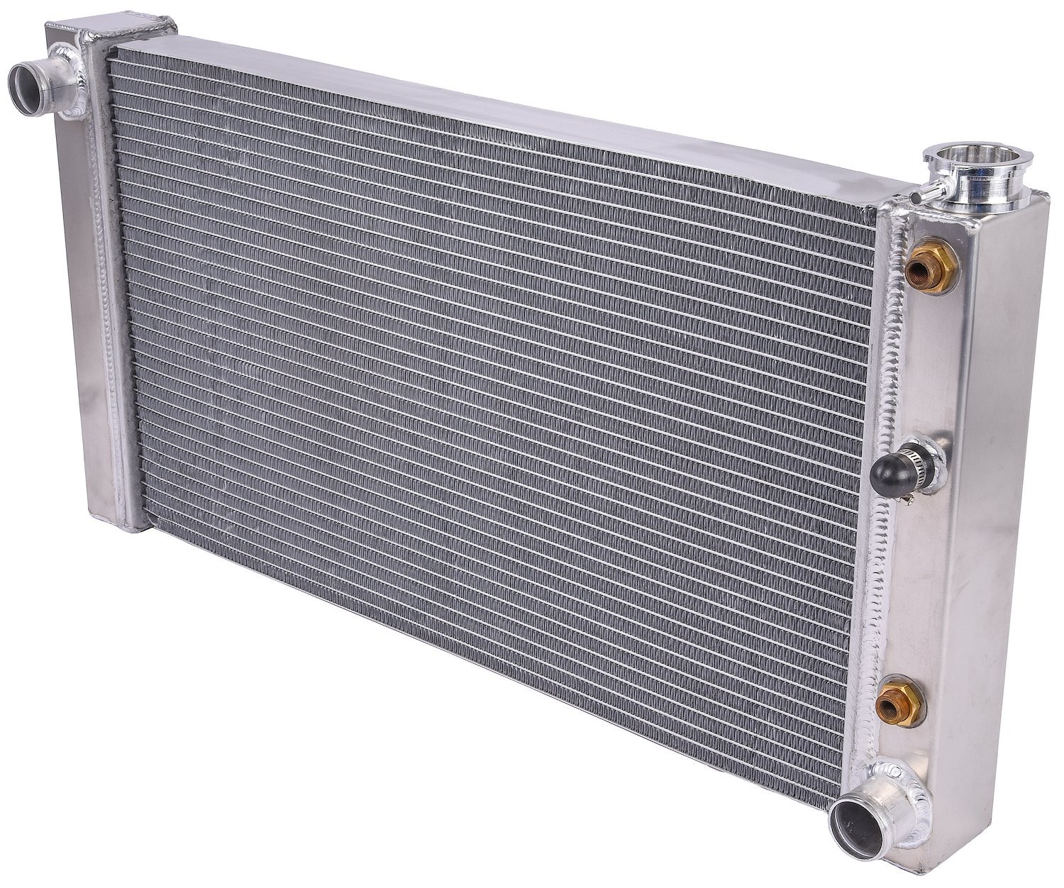 Ready Fit Aluminum Radiator for 1982-1994 Chevrolet S10 and GMC S15 V8 Conversion [Small Block Chevy, Automatic Transmission]