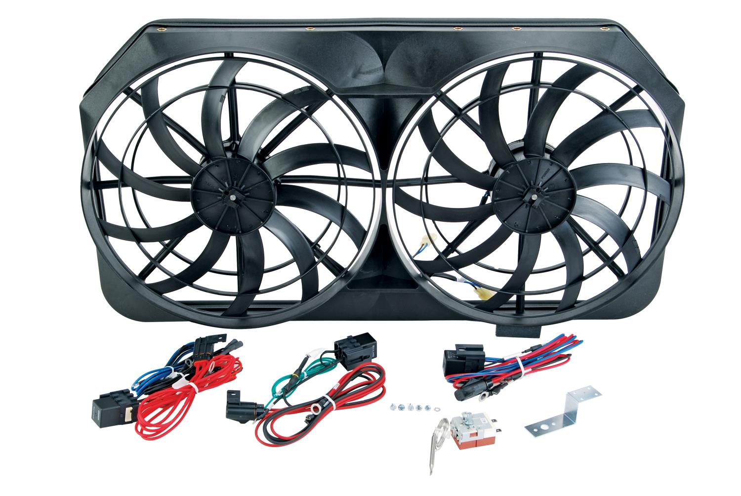 Extreme Dual Electric Fan for Trucks [16 in. Dia., Dual, Puller]