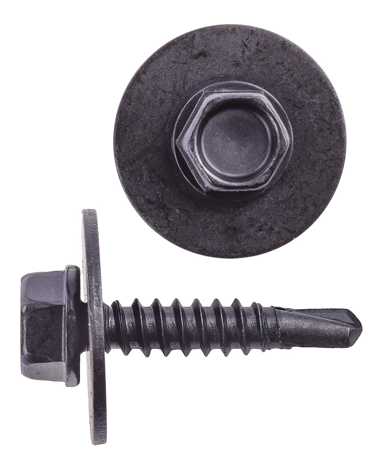 Hex Head Trim Screws 4.20 mm-1.41 mm x 20 mm UHL [Self-Tapping, 50 Pieces]
