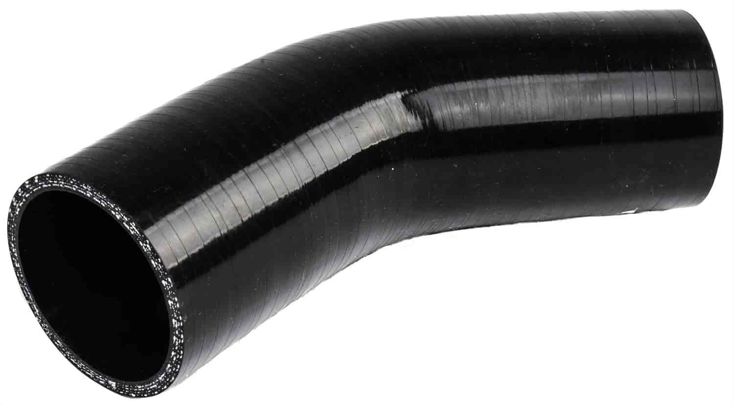 45 Degree Silicone Hose Connector 2.5" I.D. x  4" Long