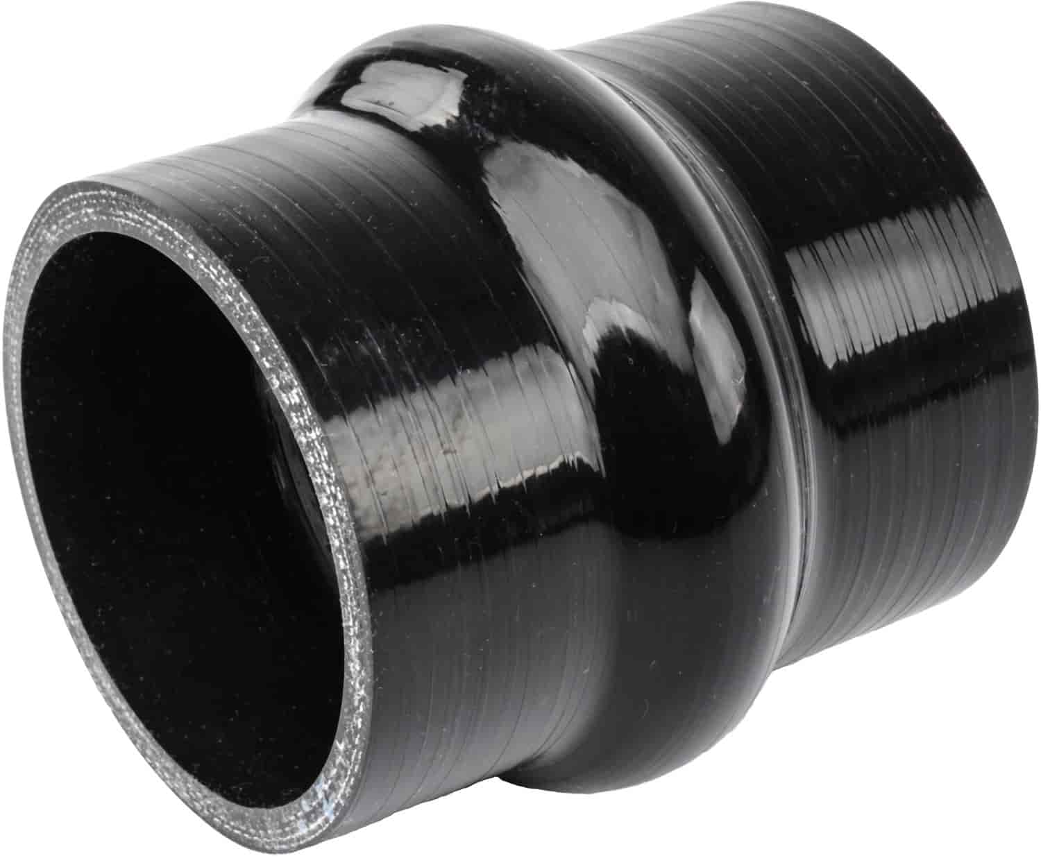 Straight with Hump Silicone Hose Connector 3" I.D. x 4" Long
