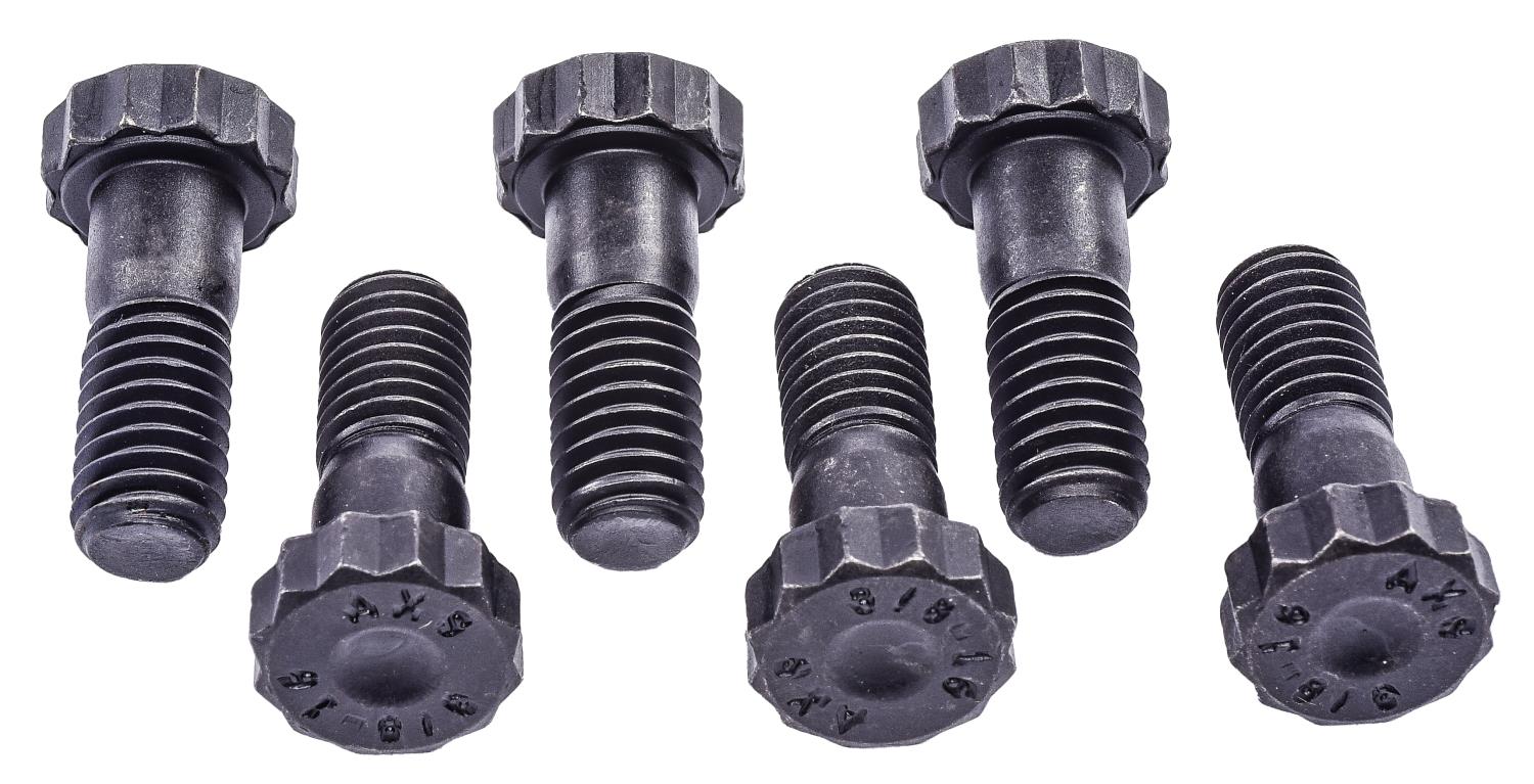 Pressure Plate Bolts, 3/8 in.-16 x 1 in. UHL, 12-Point, Set of 6
