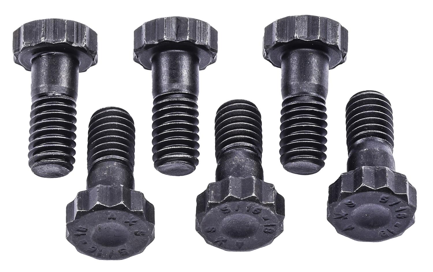 Pressure Plate Bolts, 5/16 in.-18 x 0.767 in. UHL, 12-Point, Set of 6