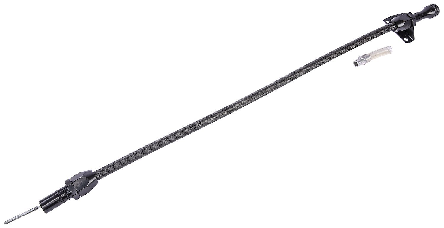 Flexible Braided Transmission Dipstick for GM Powerglide [Black]