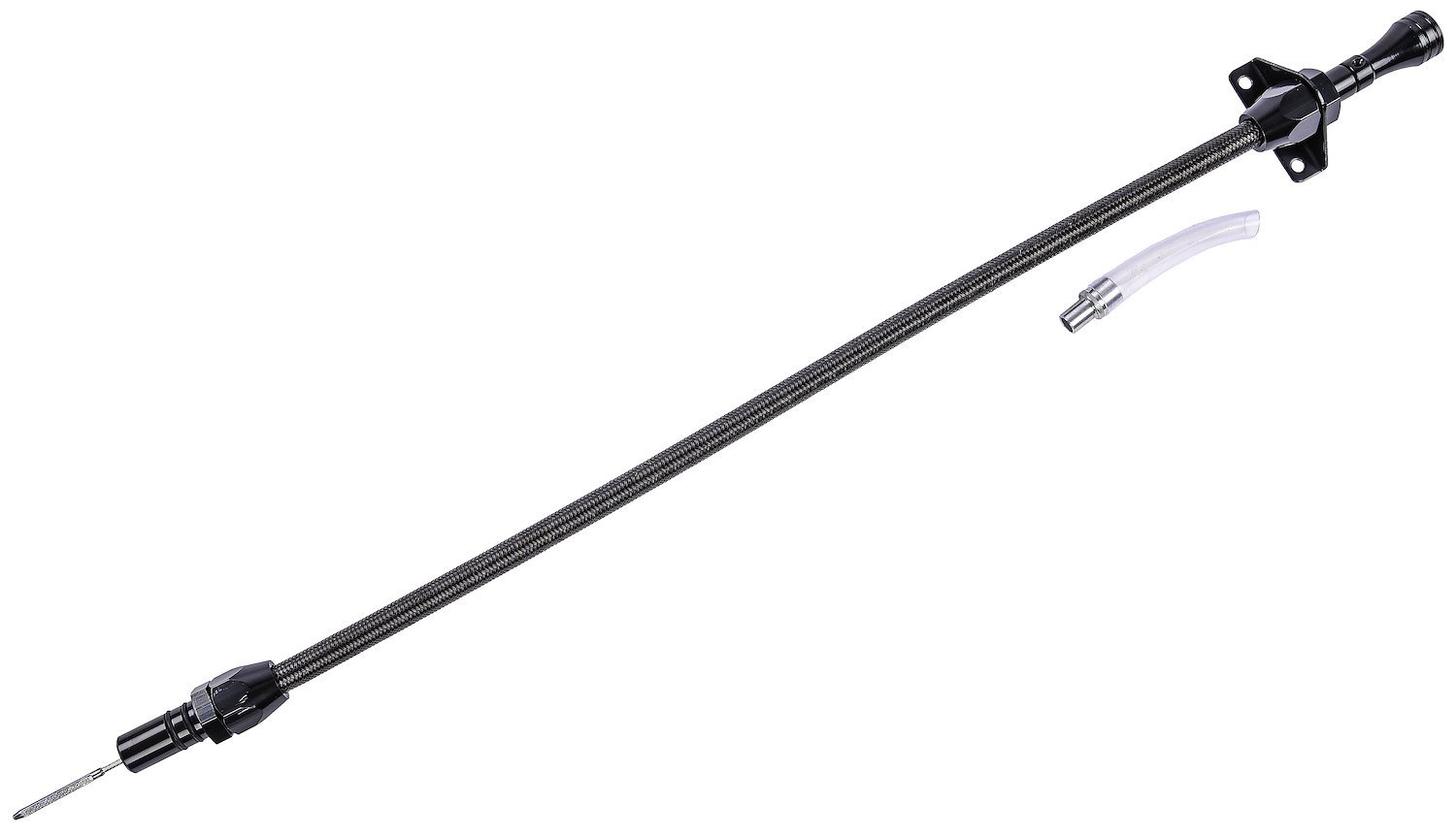 Flexible Braided Transmission Dipstick for GM 4L60E [Black]