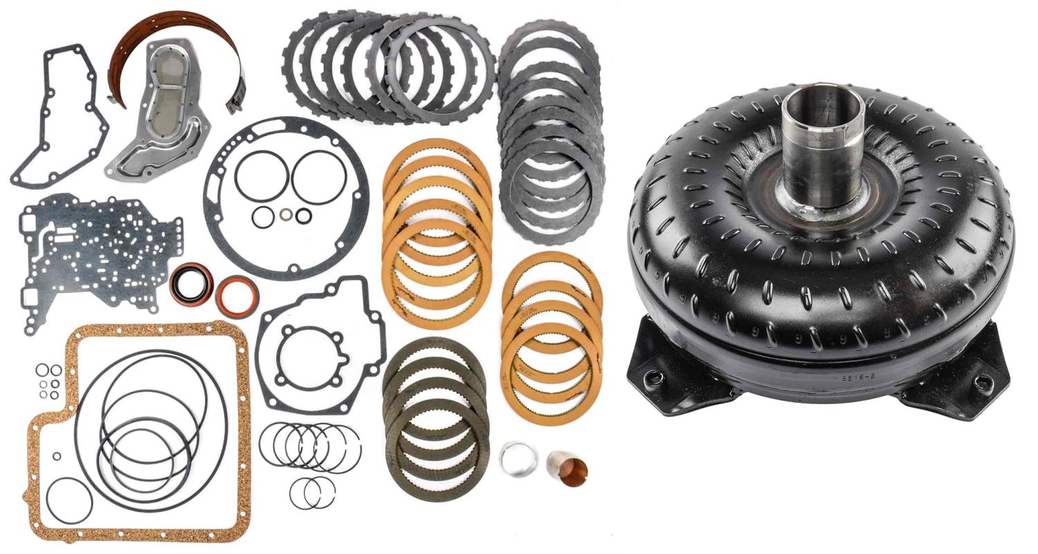 Automatic Transmission Rebuild Kit with Torque Converter for 1976-1997 Ford C6