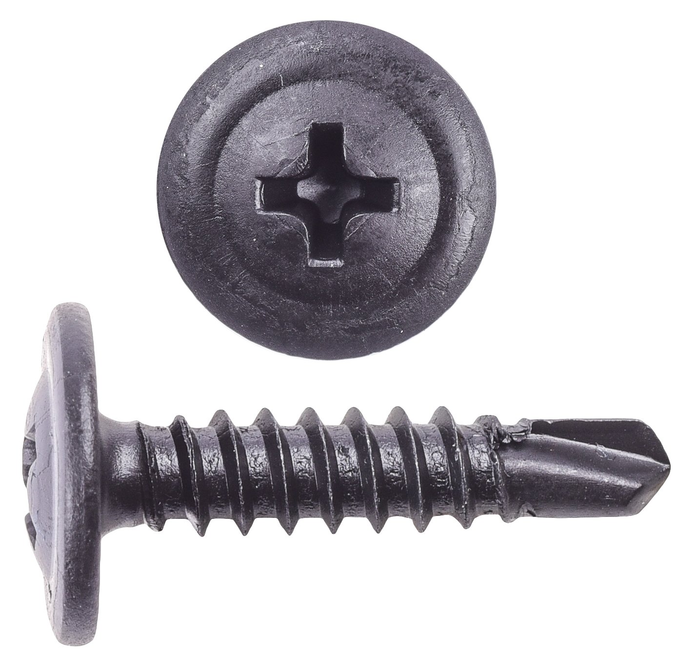 Phillips Oval Washer Head Trim Screws #8 x 3/4 in. UHL [Self-Tapping, 50 Pieces]