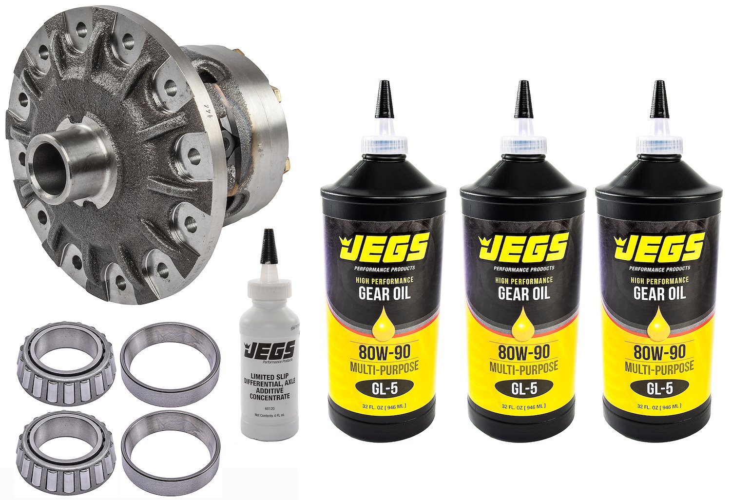 Posi Traction Differential Kit with Bearings for Chrysler 8.750 in. 30-Spline [All Ratios]