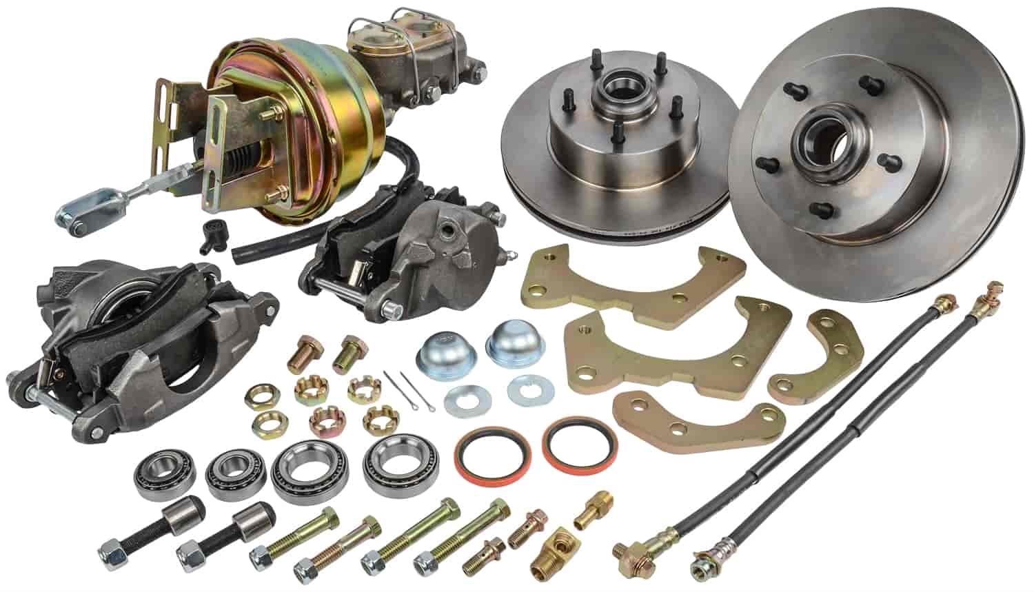 Front Complete Power Disc Brake Conversion Kit for 1959-1964 Chevrolet Impala/Bel-Air
