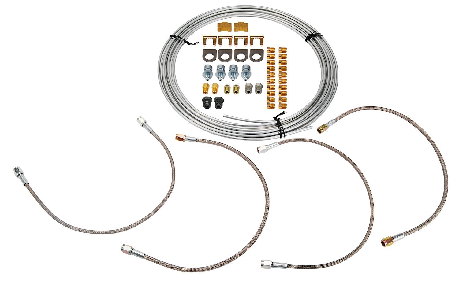 Universal Brake Line Kit Made in the USA [3/16 in.]