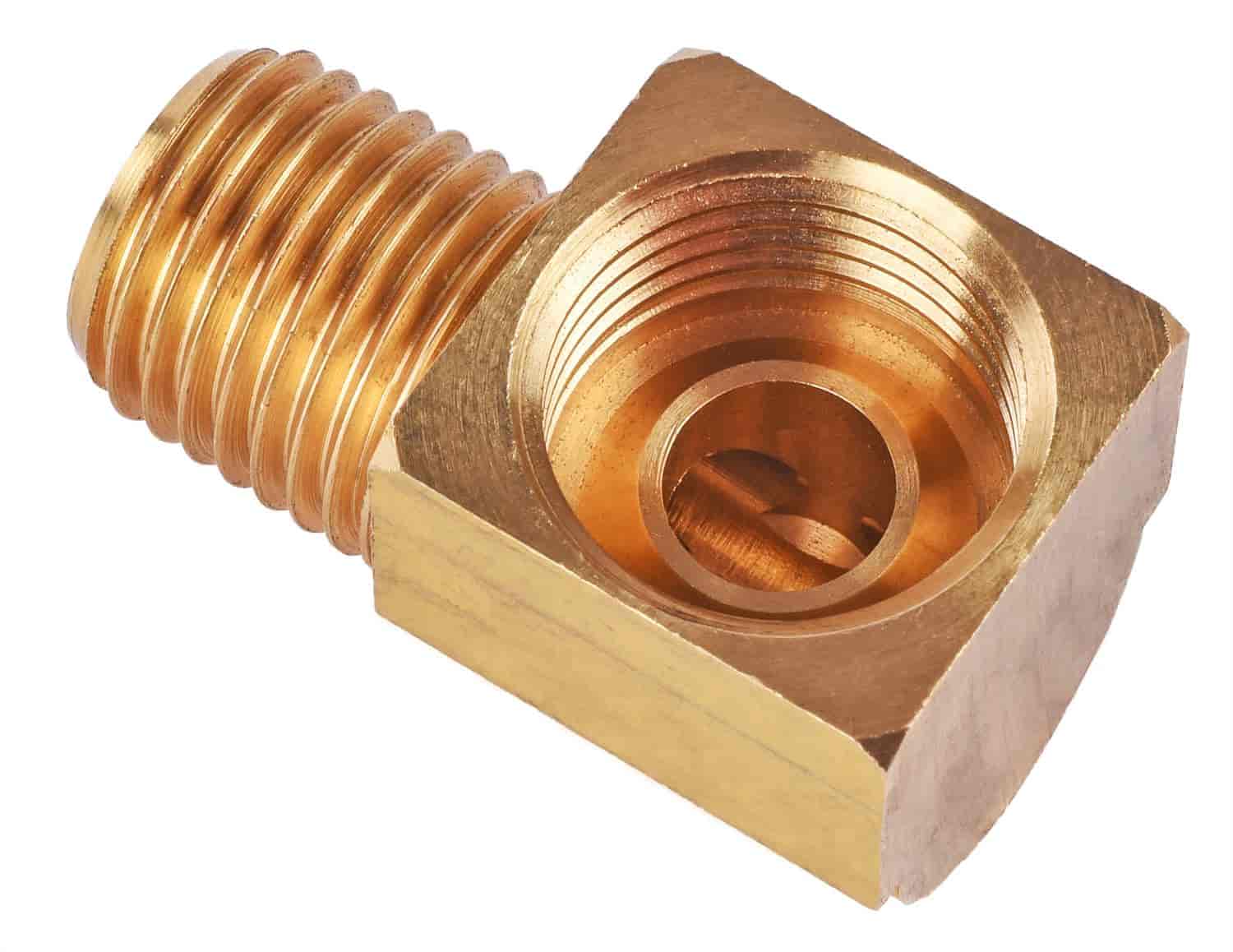 Brass 90 Degree Fitting 1/4 in. NPT x 5/8 in. -18 Inverted Flare Female