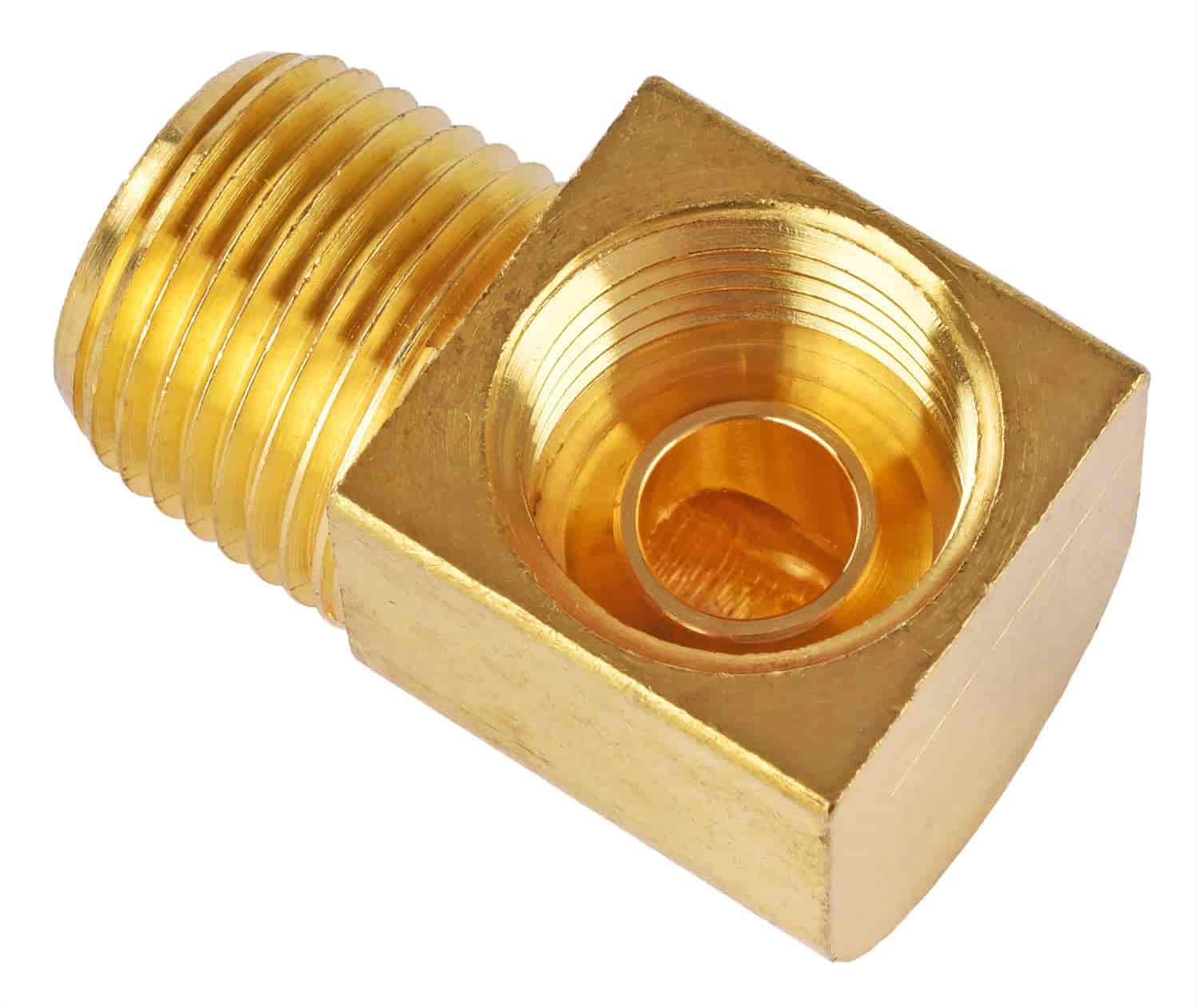 Brass 90 Degree Fitting 3/8in. NPT x 5/8 in. -18 Inverted Flare Female