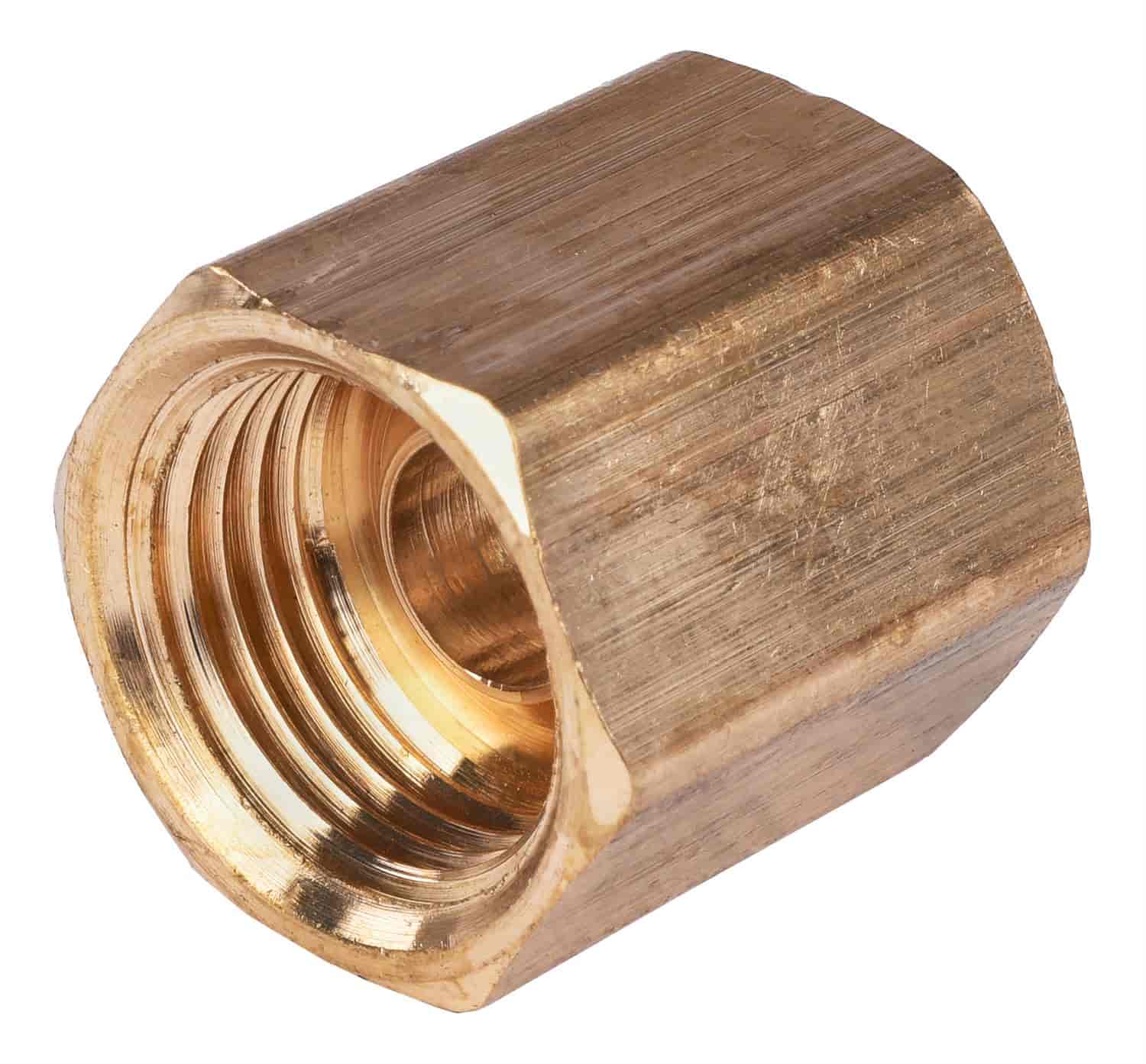 Brass Union Fitting 5/8 in. -18 Inverted Flare Female Ends