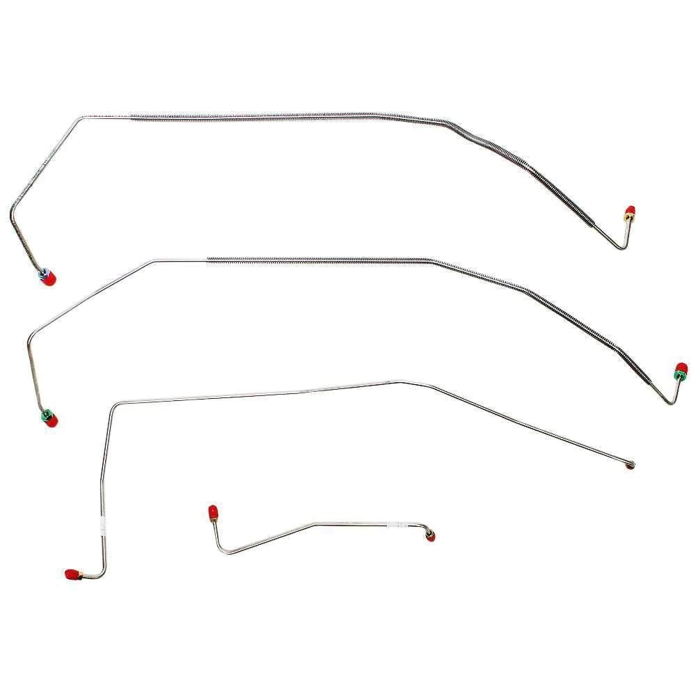 Front Brake Line Kit for 1987-1991 Chevy R3500 Dually 2WD [Stainless]