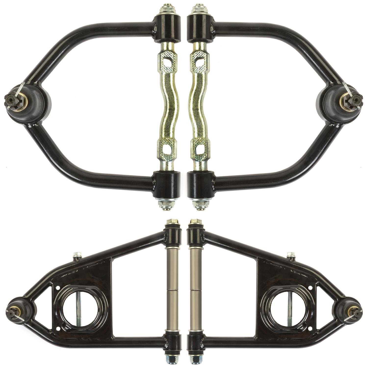 Tubular Upper and Lower Control Arms for Ford Mustang II