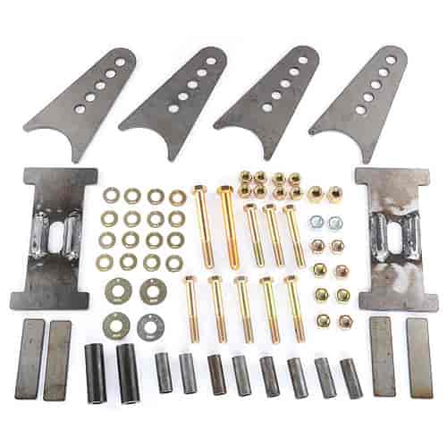 Axle Housing Floater Kit Provides rear end height adjustment