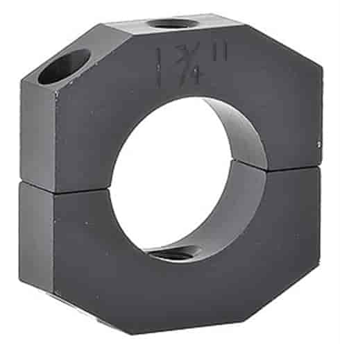 Aluminum Clamp-on Ballast Bracket for 1-3/4 in. Round Tube, Black