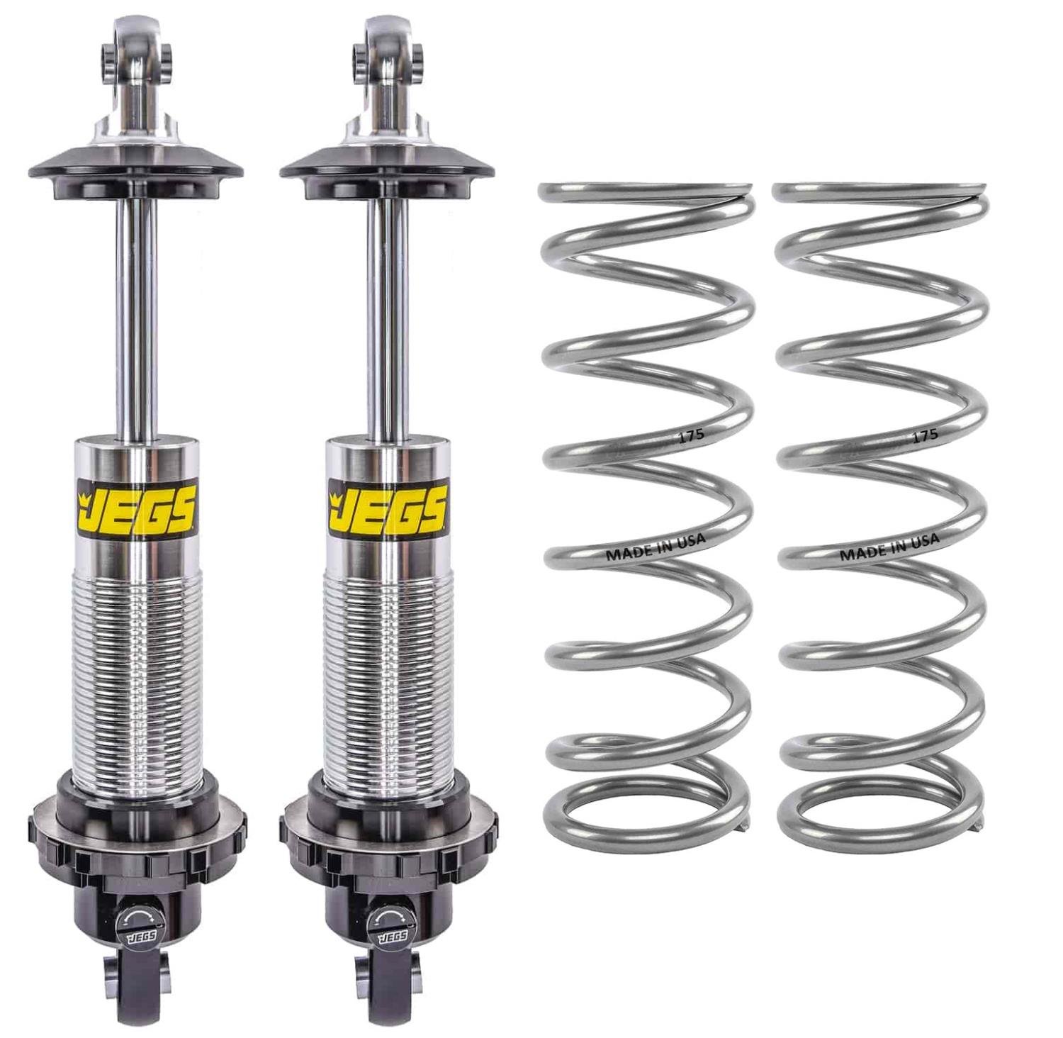 Single Adjustable Coil-Over Shocks and Coil-Over Springs Kit [10 in., 175 lbs./in. Springs]