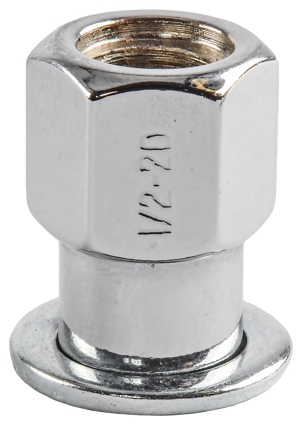 Mag Lug Nuts, Medium Open-End [1/2 in.-20 RH, Chrome]