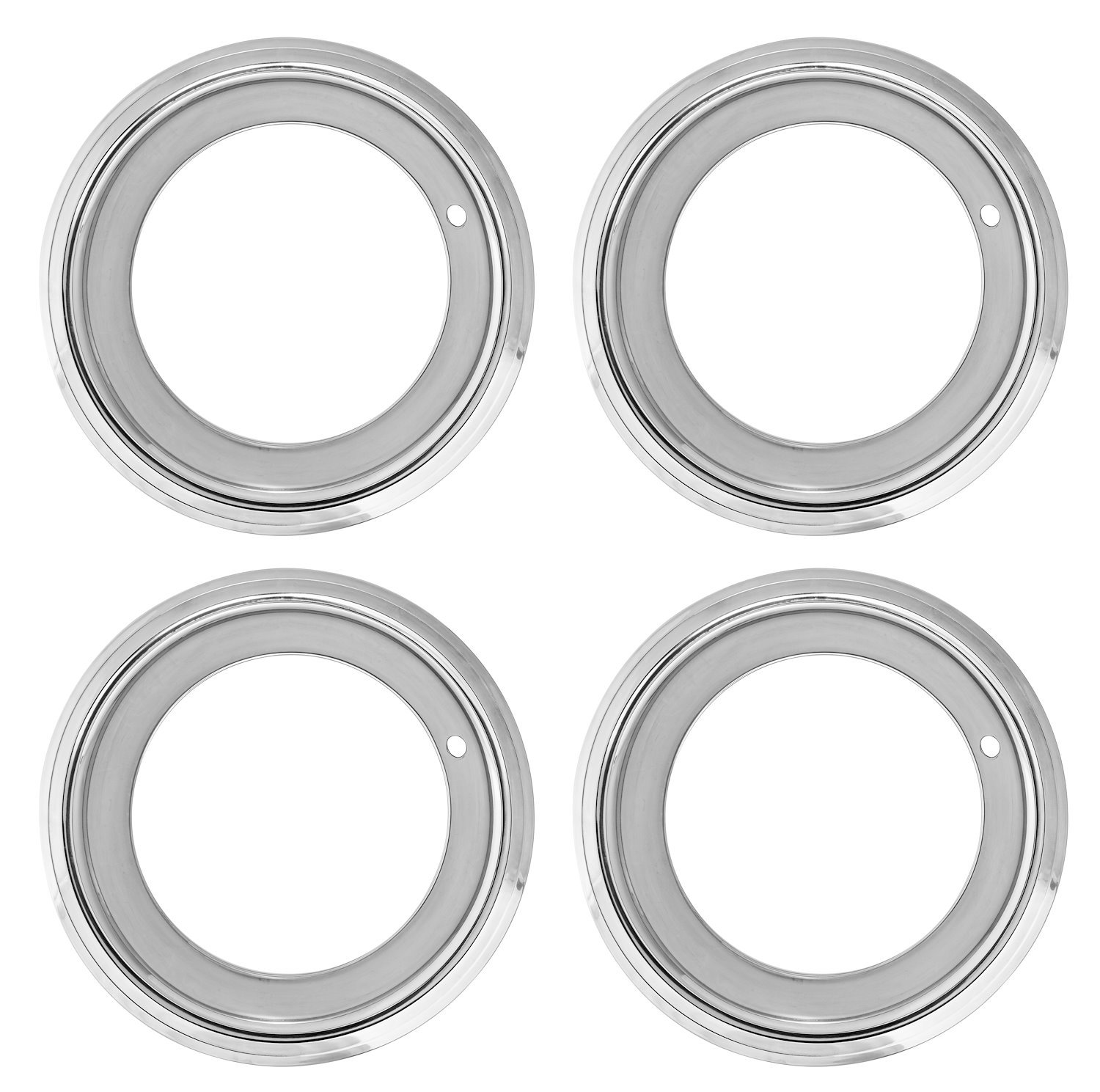 Rally Wheel Trim Ring Set for JEGS 15 in. Rally Wheels [4-Piece]