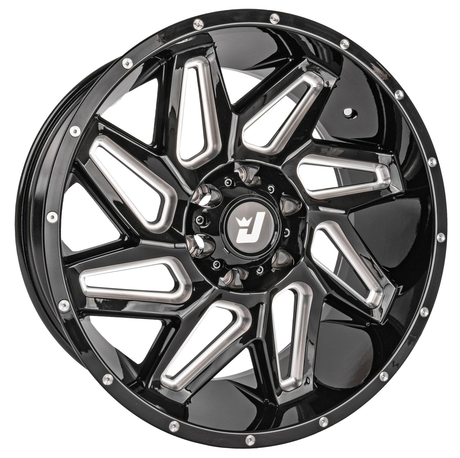 Catalyst Wheel [Size: 20" x 9"] Gloss Black with Milled Spokes