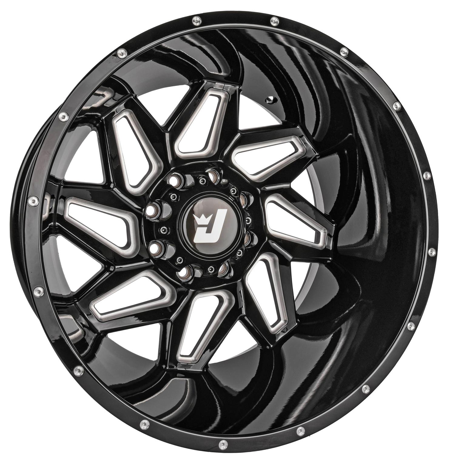 Catalyst Wheel [Size: 22" x 14"] Gloss Black with Milled Spokes
