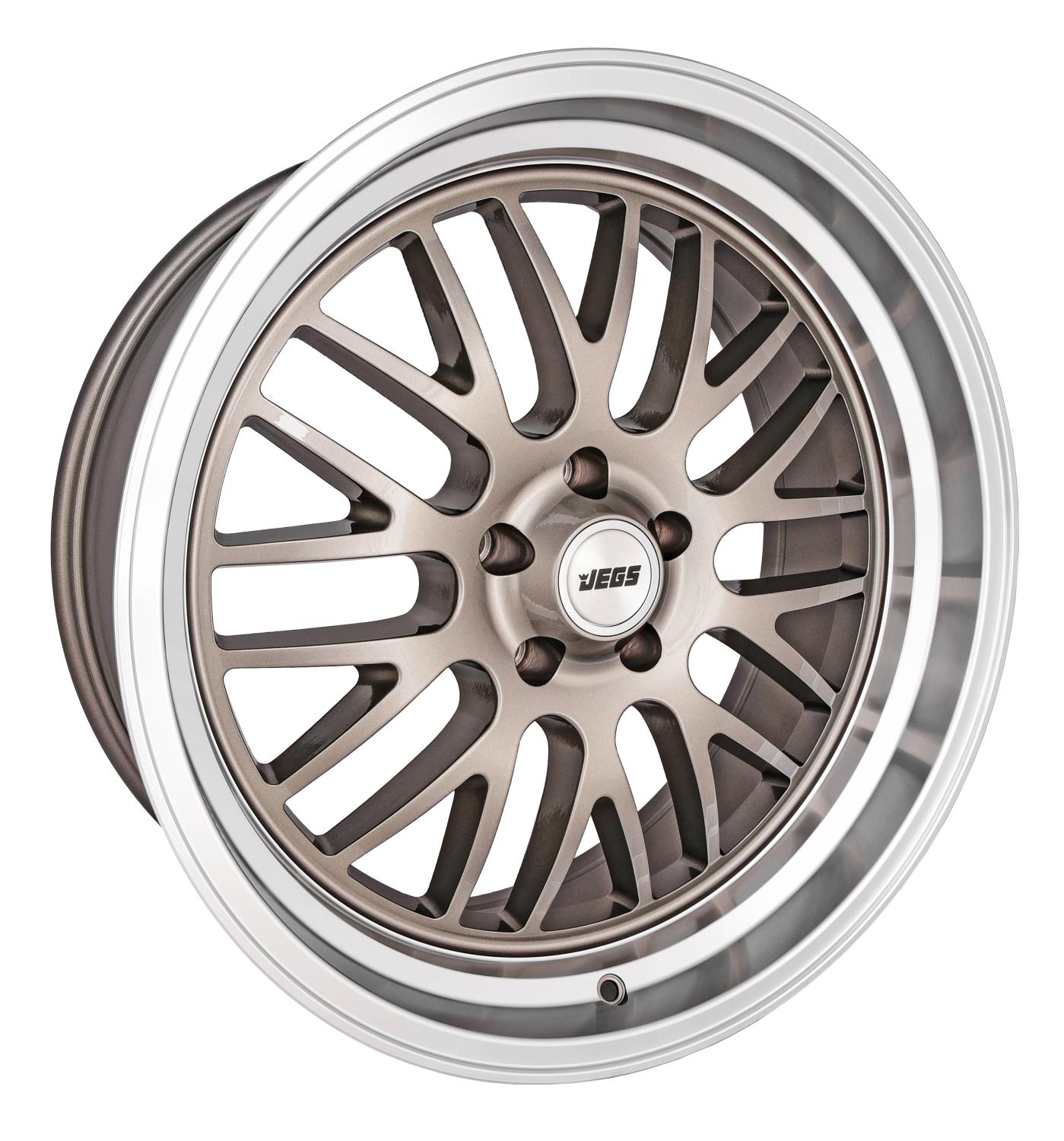 JV-2 Wheel [Size: 18" x 8"] Grey with Milled Outer Lip