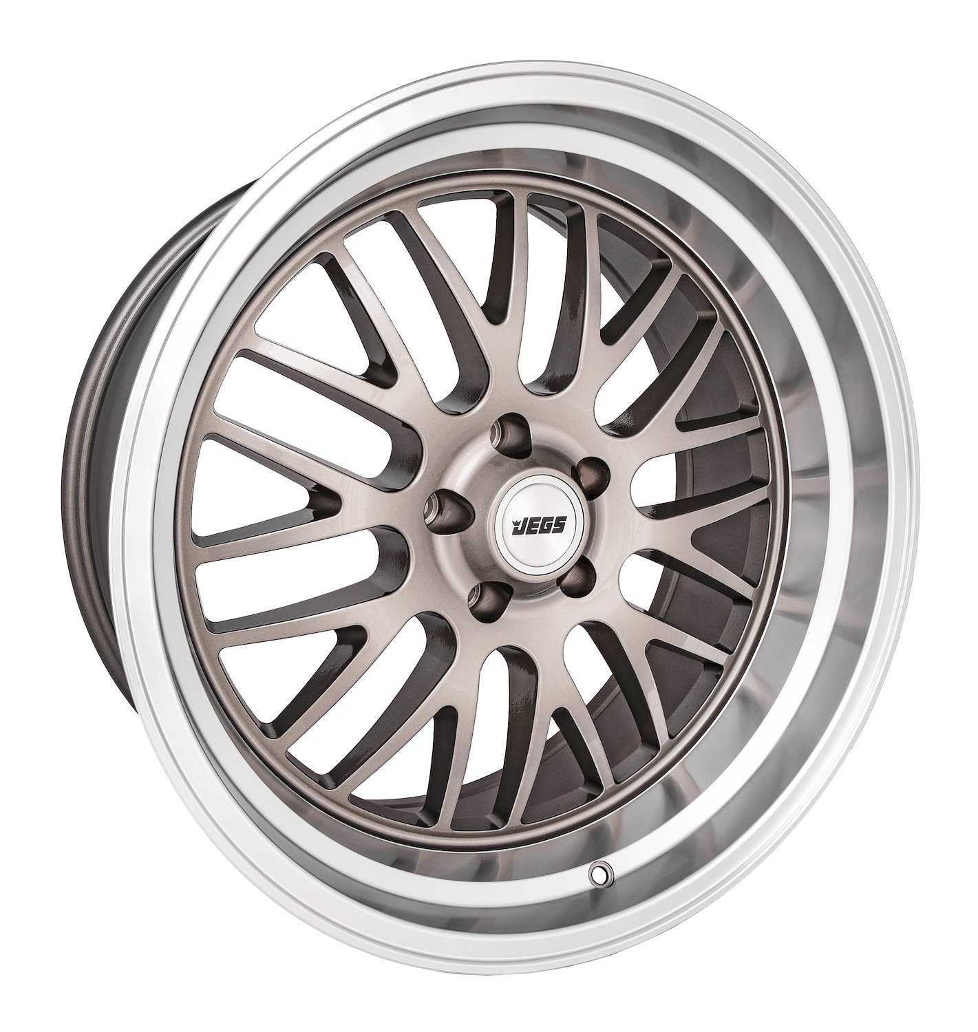 JV-2 Wheel [Size: 18" x 9.50"] Grey with Milled Outer Lip