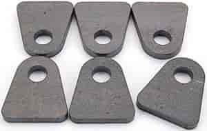 Safety Harness Mounting Tabs 1.75 in. Wide x 2 in. Long x 1/4 in. Thick
