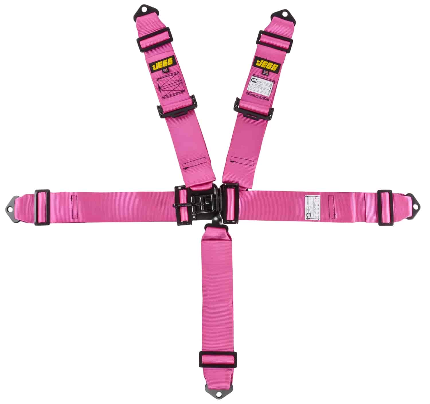 Pink Latch & Link Ultra Series Harness 5-Point Design