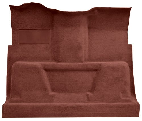 Molded Cut Pile Carpet for 1974 GM C Series Regular Cab Trucks w/4-Speed [OE-Style Jute Backing, Maple/Canyon]